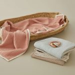 Luna Layered Muslin Blanket Almond