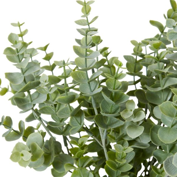 Eucalyptus Bush - Grey Green -26x26x36cm