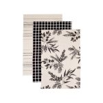 Coorong Charcoal Teatowel Pack