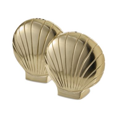SALT AND PEPPER SHAKER GOLD