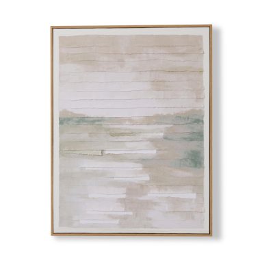 VERITY GREEN OMBRE WALL ART