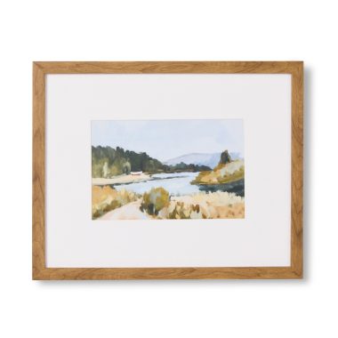 INLET FRAMED PRINT 41x33x2.5CM