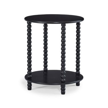 DAYLESFORD BLACK BOBBLE SIDE TABLE