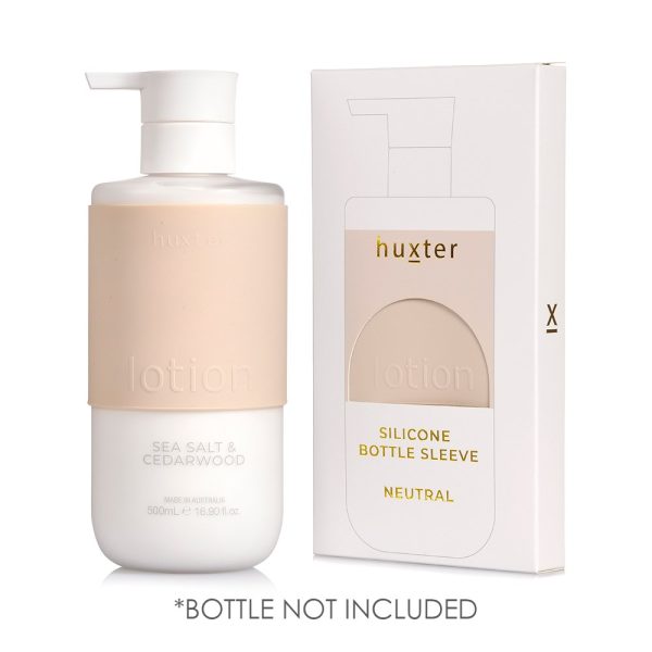 Silicone Bottle Sleeve Lotion-Neutral