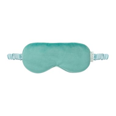 Luxe Velvet Eye Mask Seafoam