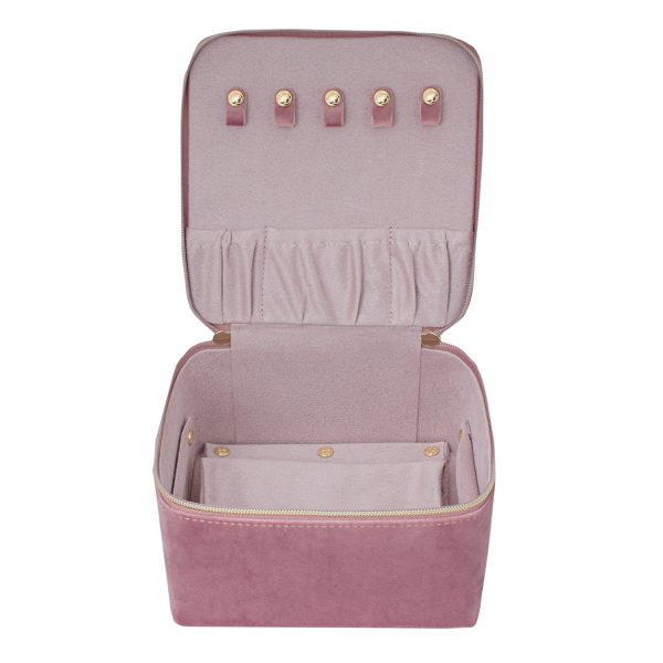 Luxe Velvet Large Jewellery Cube Musk