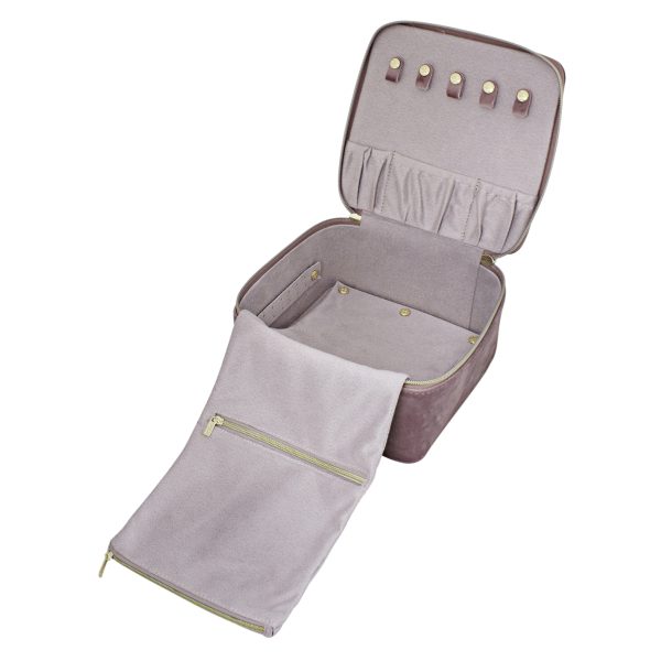 Luxe Velvet Large Jewellery Cube Musk
