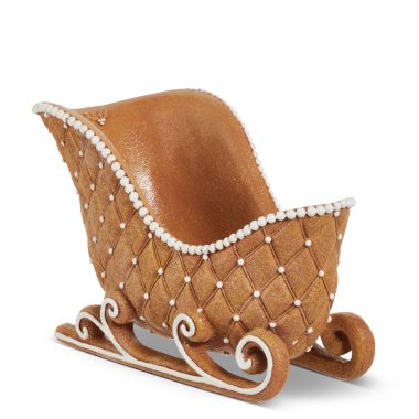 "8 SLEIGH GINGERBREAD PEARL