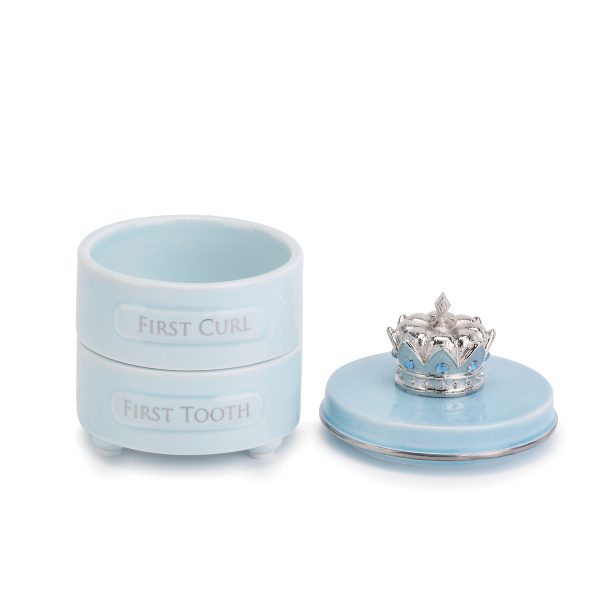 EC Blue Tooth/Curl Keepsake Box