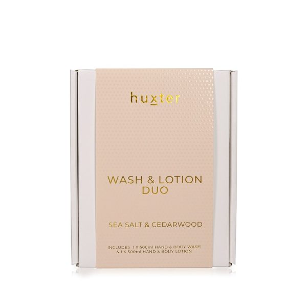 Wash & Lotion Duo Seaslt & Cedarwood