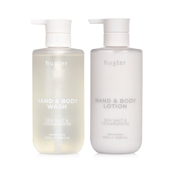 Wash & Lotion Duo Seaslt & Cedarwood
