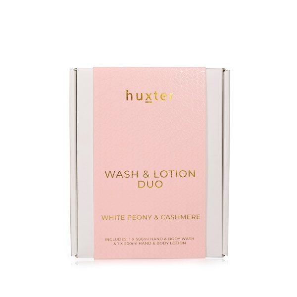 Wash & Lotion Duo Wht Peony & Cashmere