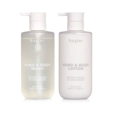 Wash & Lotion Duo Wht Peony & Cashmere