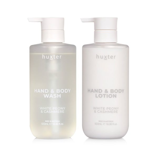 Wash & Lotion Duo Wht Peony & Cashmere