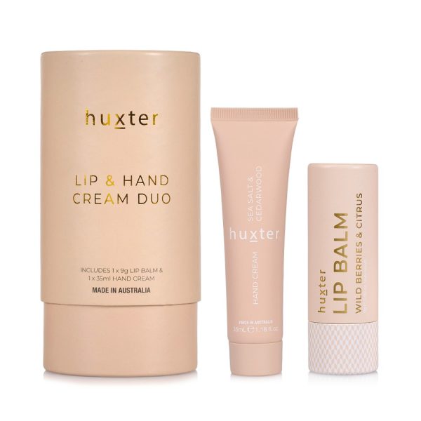 Lip & Handcream Duo SeaSlt & Cedarwood