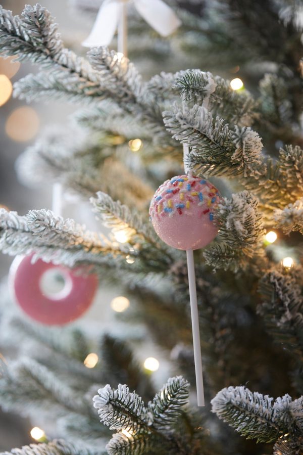 Light Pink Cake Pop Hanging