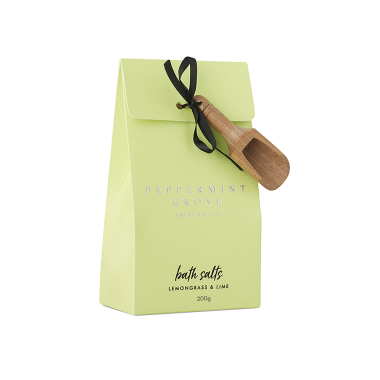 Bath Salts 200g - Lemongrass & Lime