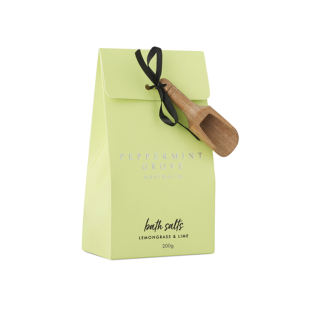 Bath Salts 200g - Lemongrass & Lime