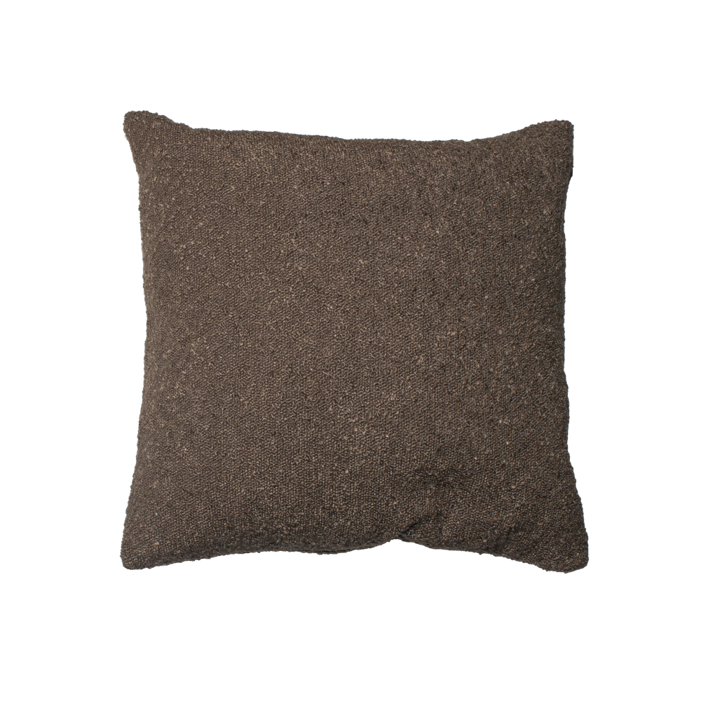 Brooklyn Boucle Cushion Choc 50cm