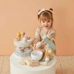 Wooden CAke Set Stand