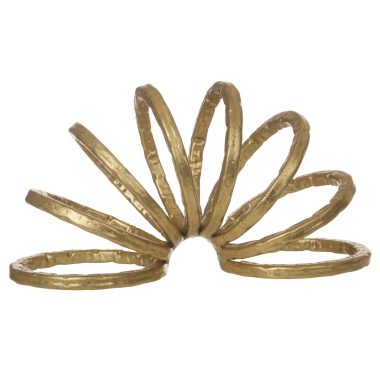AM Slinky Sculpture Gold