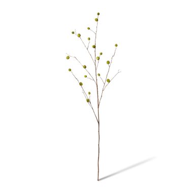 Berry Pod Dried Look Branch Green