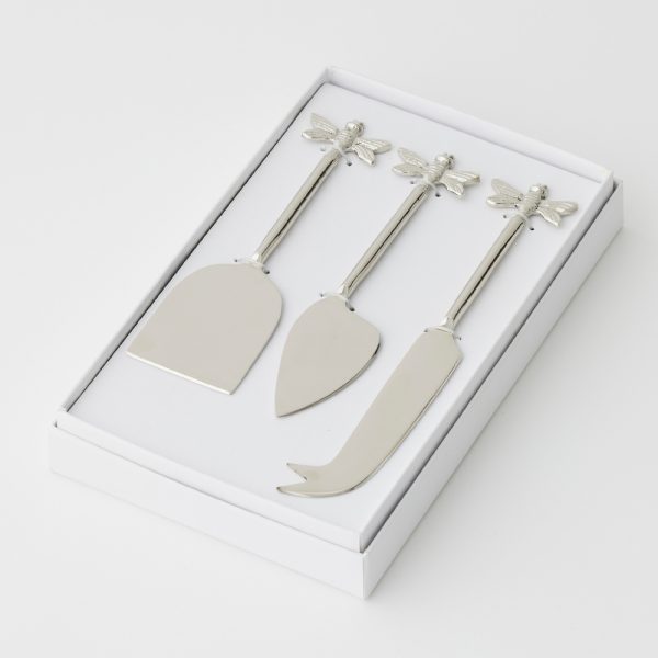 Dragonfly Cheese Knives S/3