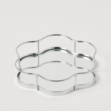 Rosette Mirrored Tray