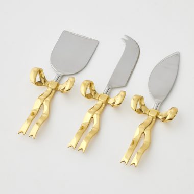 Bowtiful Cheese Knives S/3