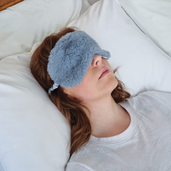 Holly Super Soft Eye Mask Blue