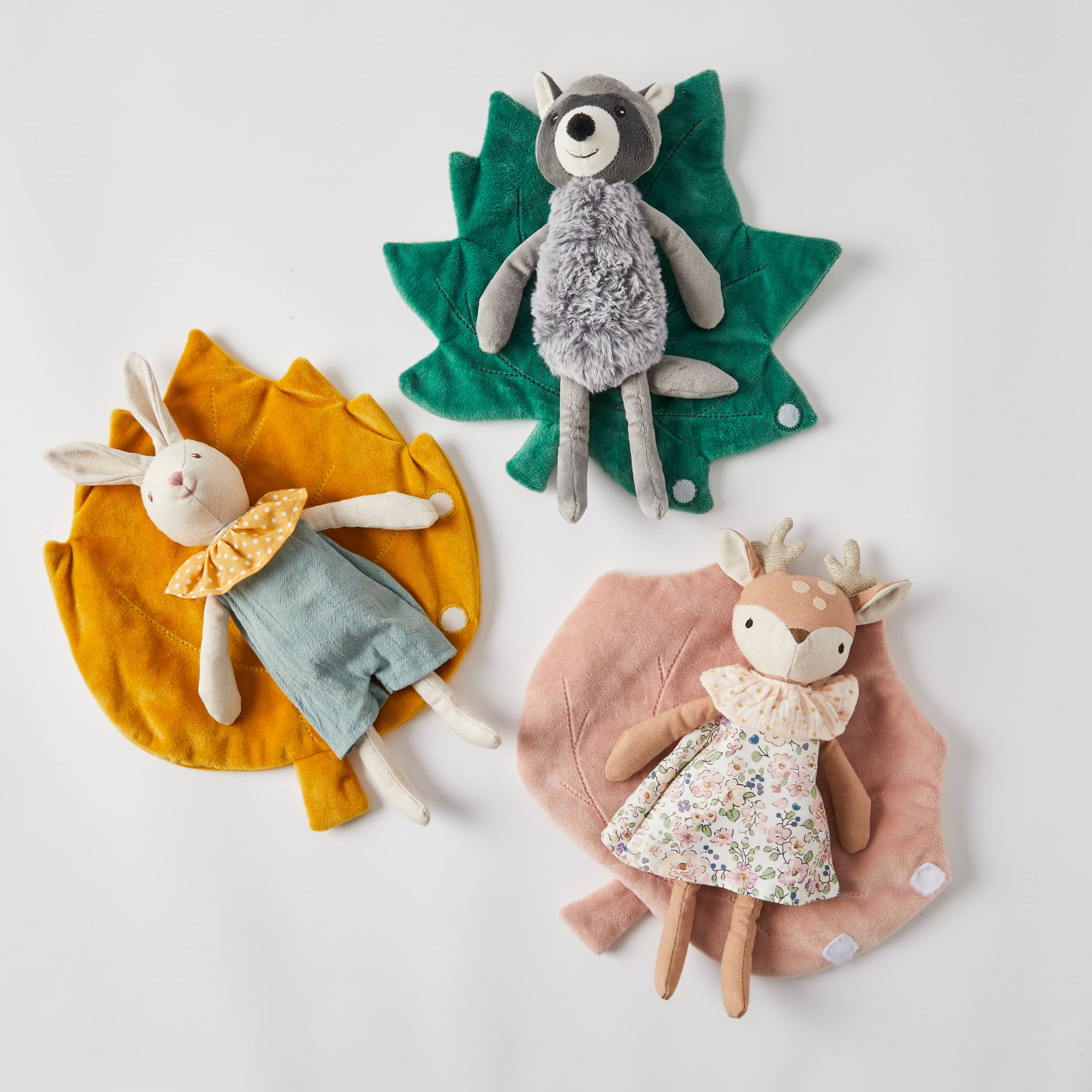 Bedtime Babies Bunny, Deer, Racoon