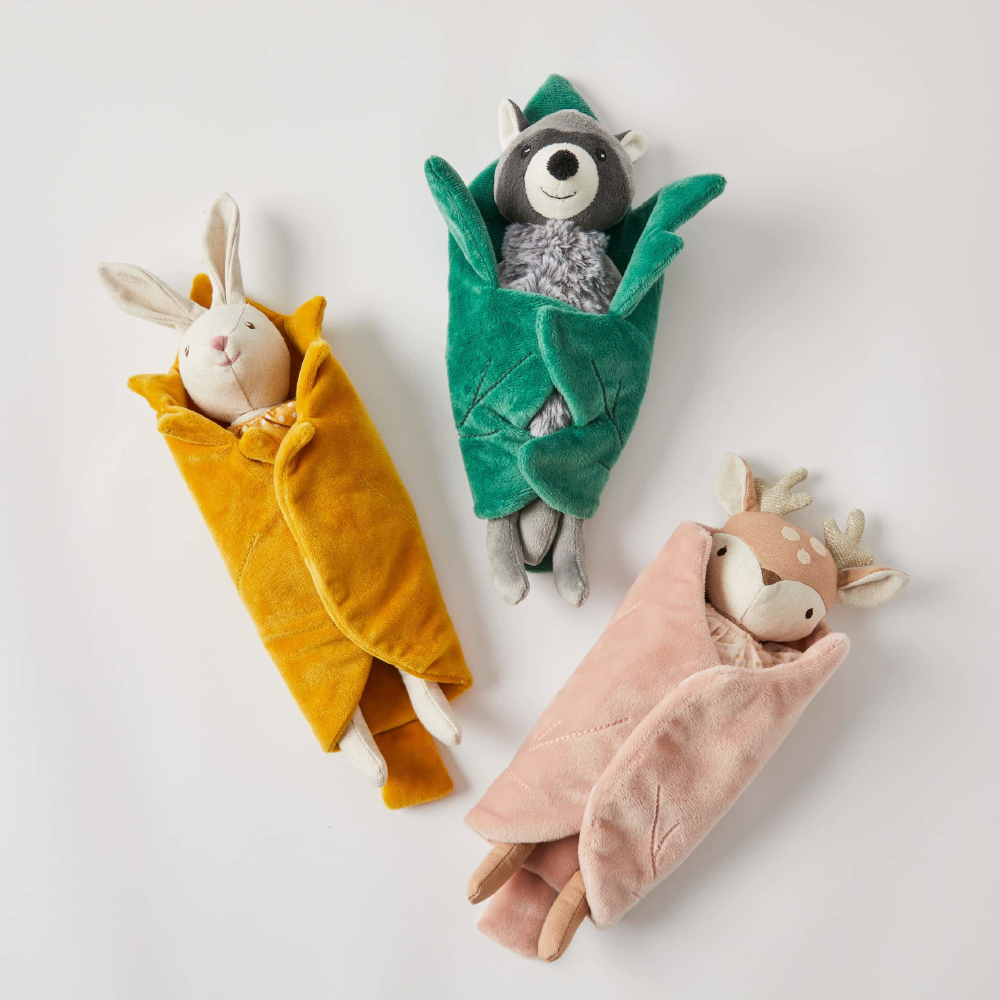 Bedtime Babies Bunny, Deer, Racoon