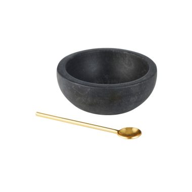 Neo 2pc Marble Bowl Set Grey