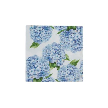 Hydrangea 20pck 3 Ply Napkin Blue
