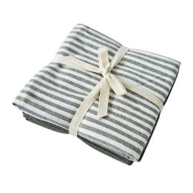 Katerina Tea Towel 3pk Light Green