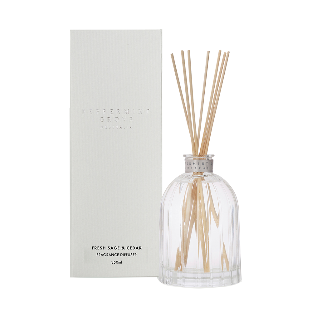 Fresh Sage & Cedar Diffuser 350ml