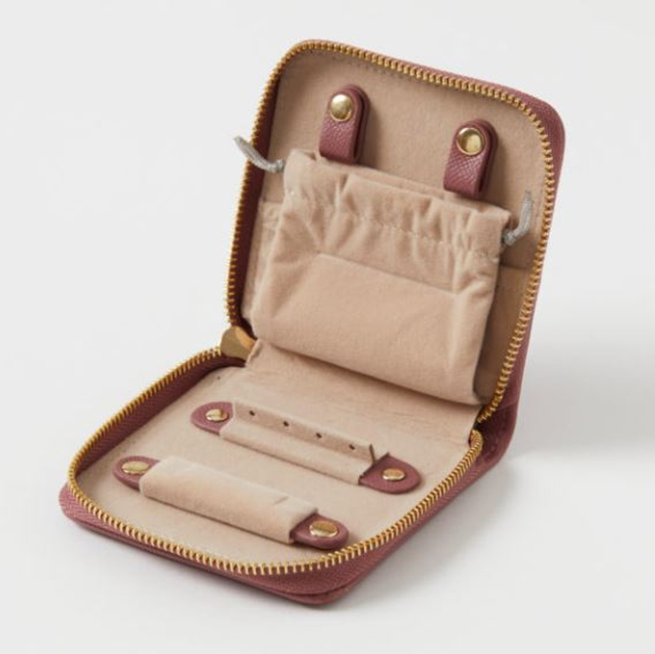 Ambrosia Travel Jewellery Case Rosewood