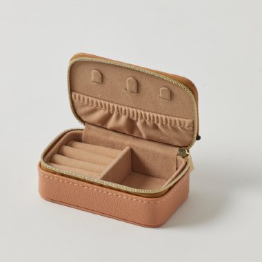 Mila Mini Jewellery Case Pink