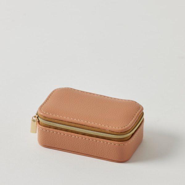 Mila Mini Jewellery Case Pink