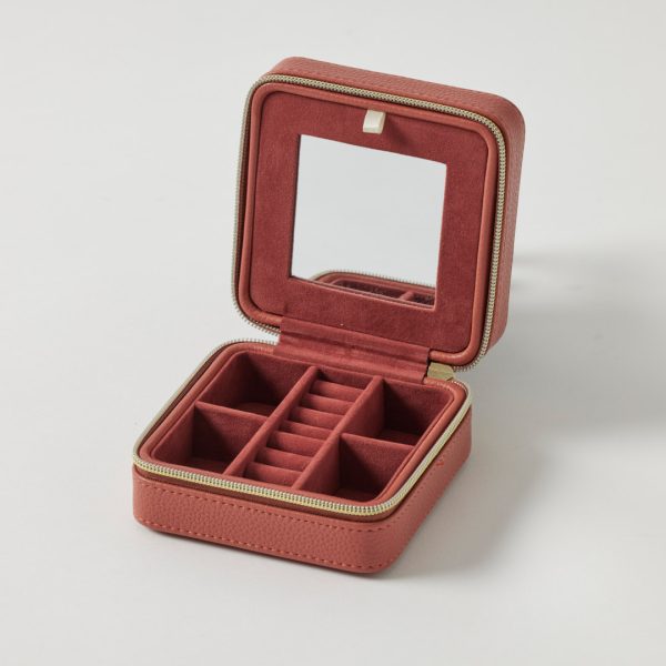 Celine Jewellery Case Crimson