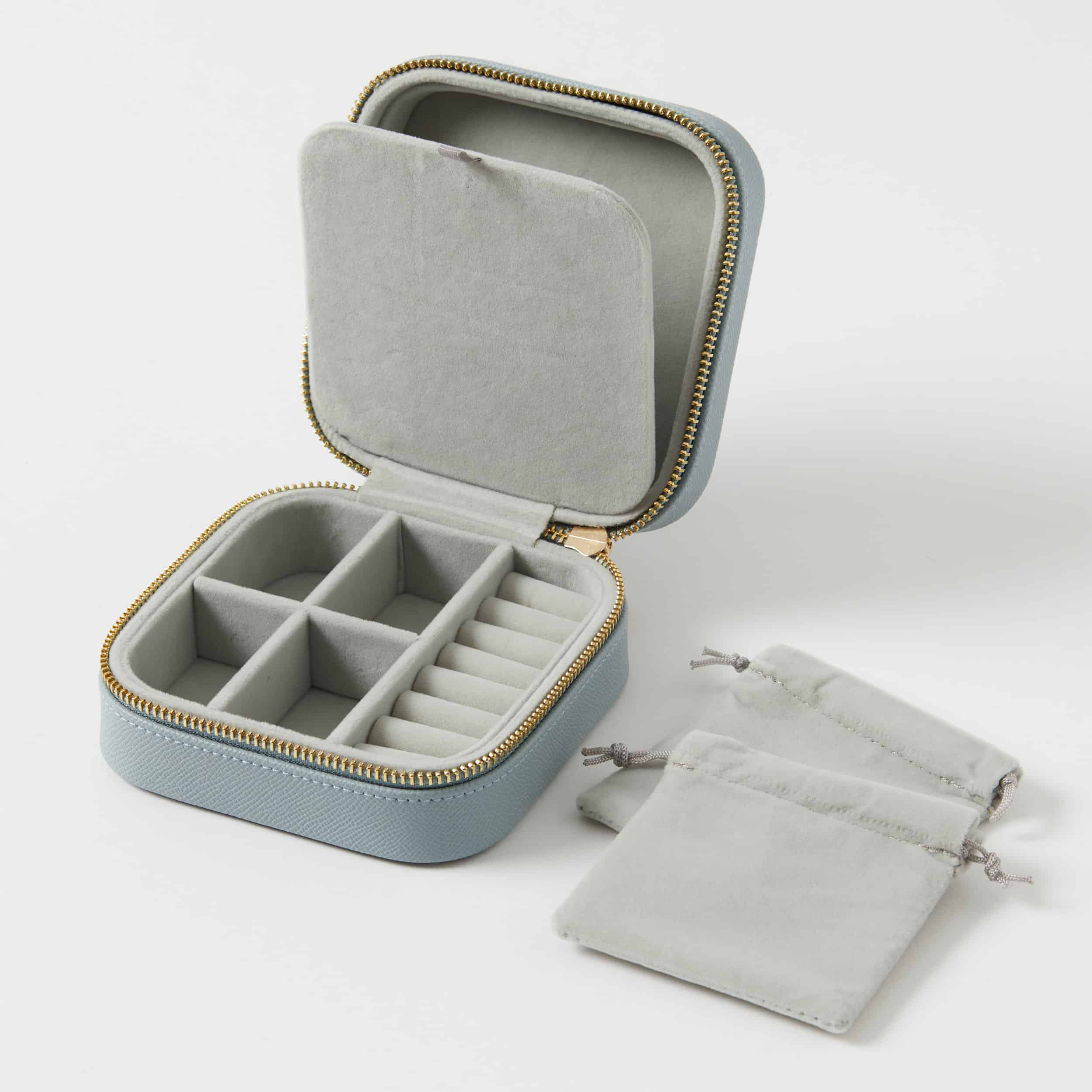 Calla Square Jewellery Case Seafoam