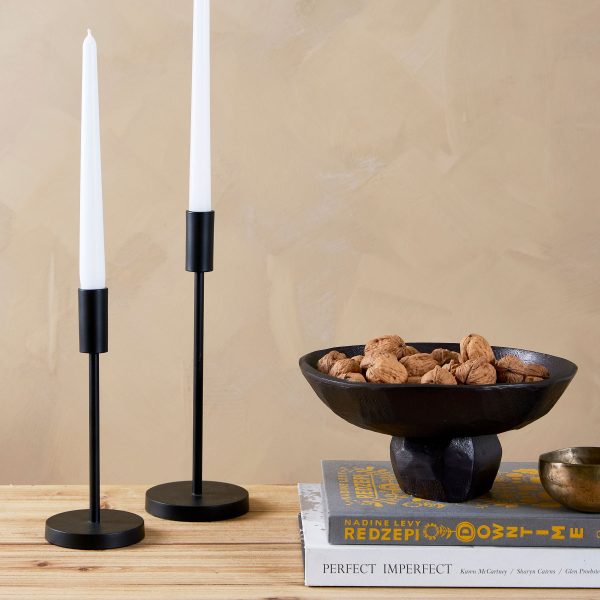 Candle Stand Black Large