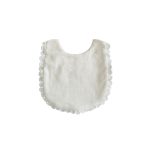 Sophie Bib Ivory Linen