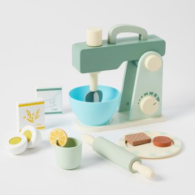 Wooden Kitchen Mixer