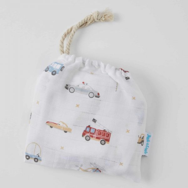 Transport Muslin Bib Set/2