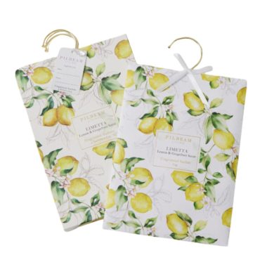 Limetta Scented Hanging Sachet S/4 Lem/G