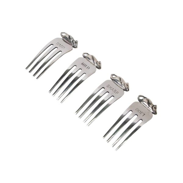 Remy Cheese Markers Set Silver 7x3cm