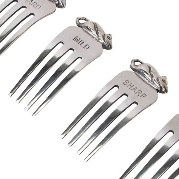Remy Cheese Markers Set Silver 7x3cm