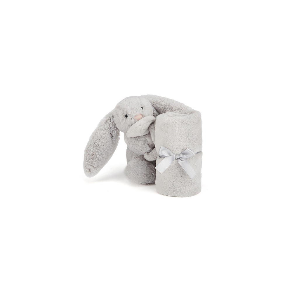 Jellycat Bashful Silver Bunny Soother – Village Home & Living