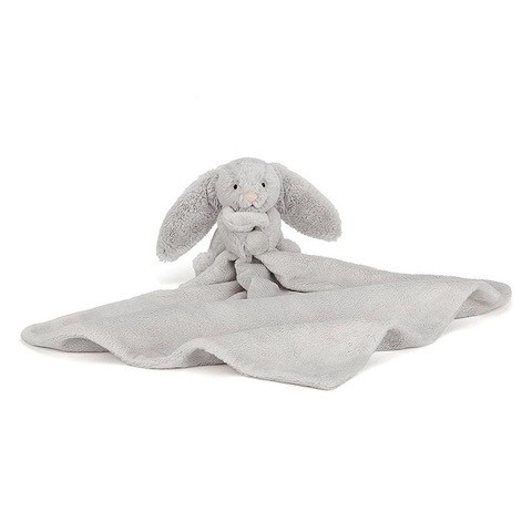 Jellycat Bashful Silver Bunny Soother – Village Home & Living